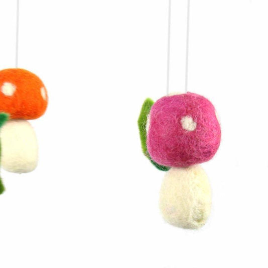 Felt Mushroom Mobile - Global Groove - Global Groove