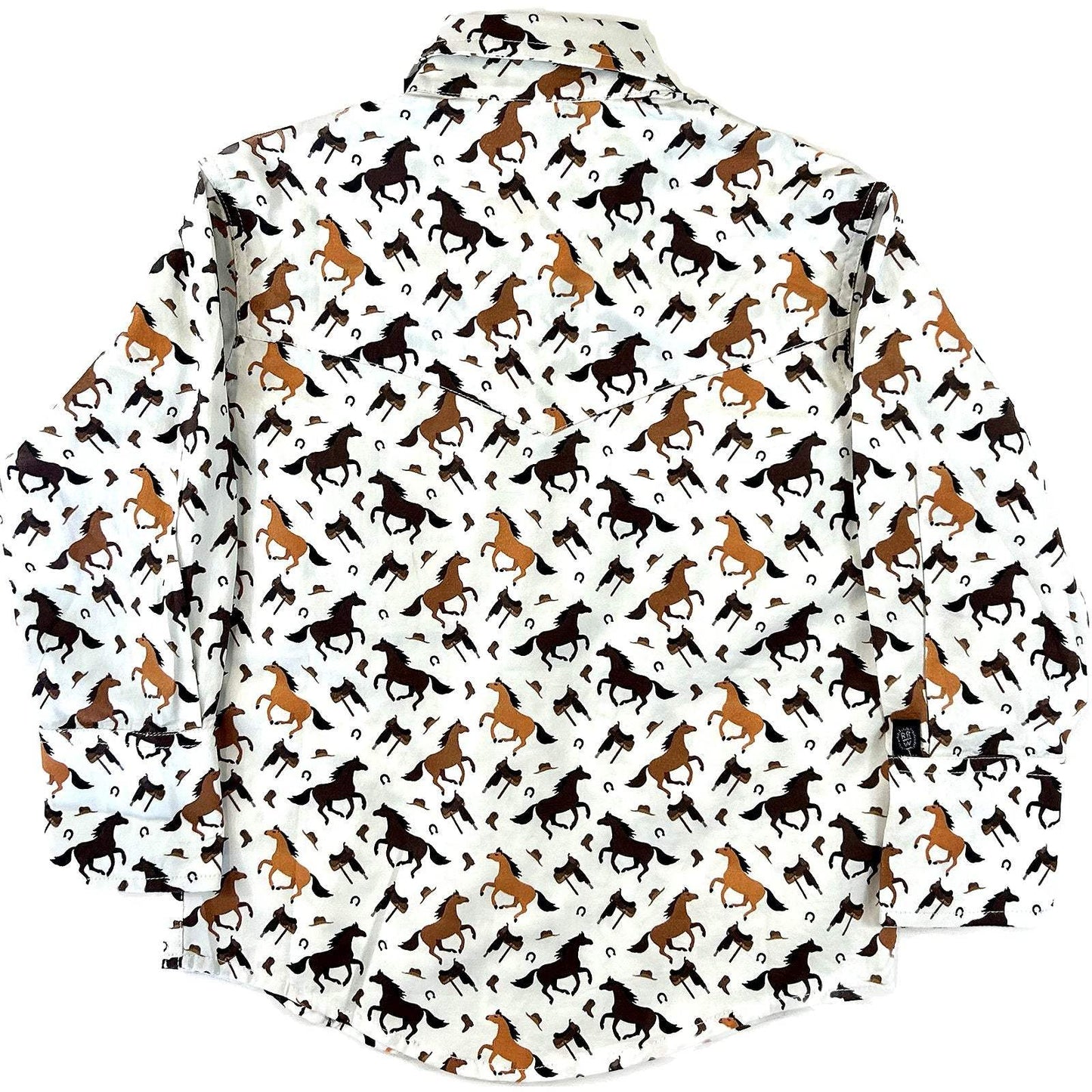 Rockmount Clothing Kid's Horse Print Western Shirt - Rockmount Clothing - Flyclothing LLC