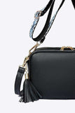 PU Leather Tassel Crossbody Bag - Trendsi - Flyclothing LLC