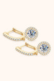 2 Carat Moissanite 925 Sterling Silver Drop Earrings - Trendsi - Flyclothing LLC
