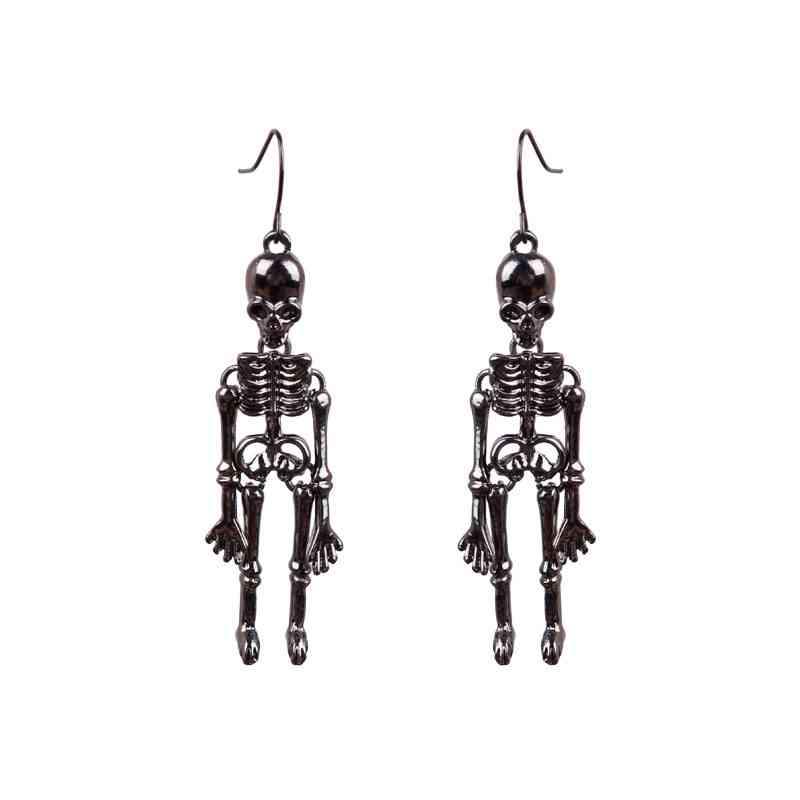 Skeleton Alloy Earrings - Trendsi - Flyclothing LLC