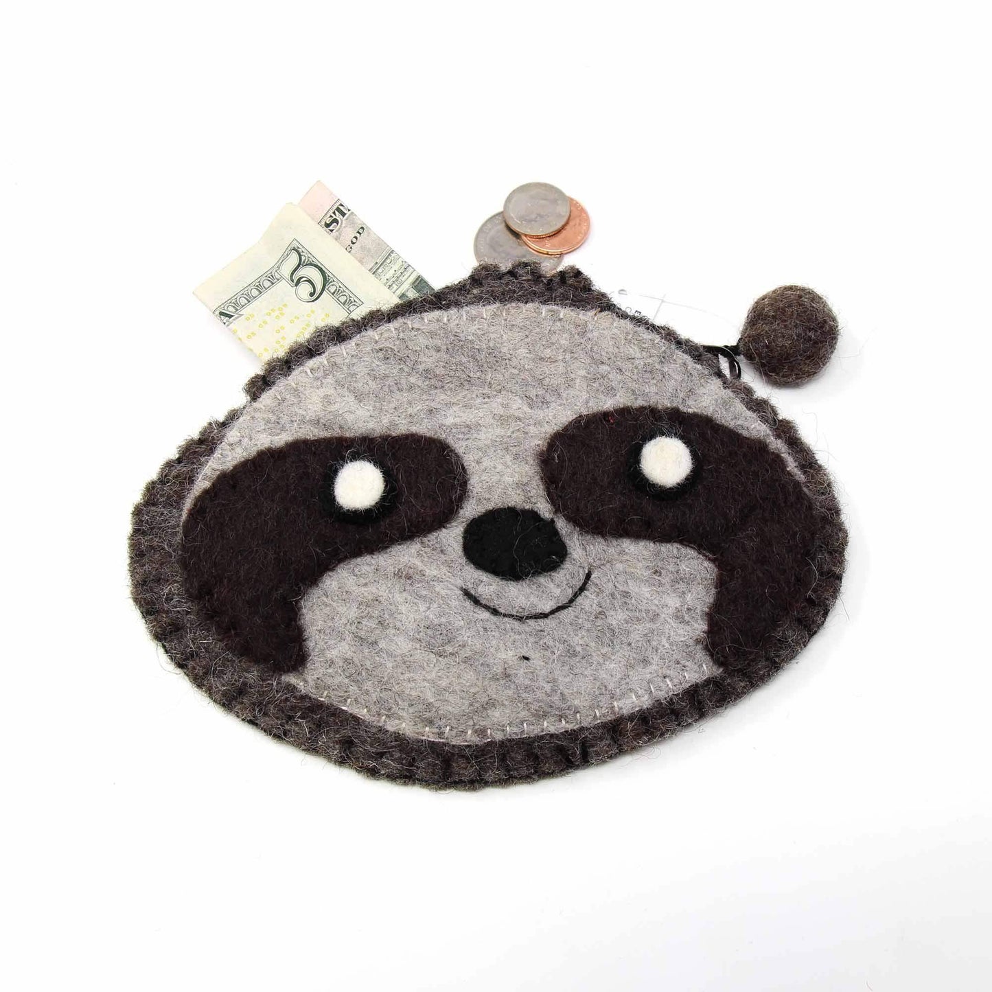 Sloth Coin Purse - Global Groove Direct - Flyclothing LLC