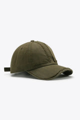 Distressed Adjustable Baseball Cap - Trendsi - Flyclothing LLC