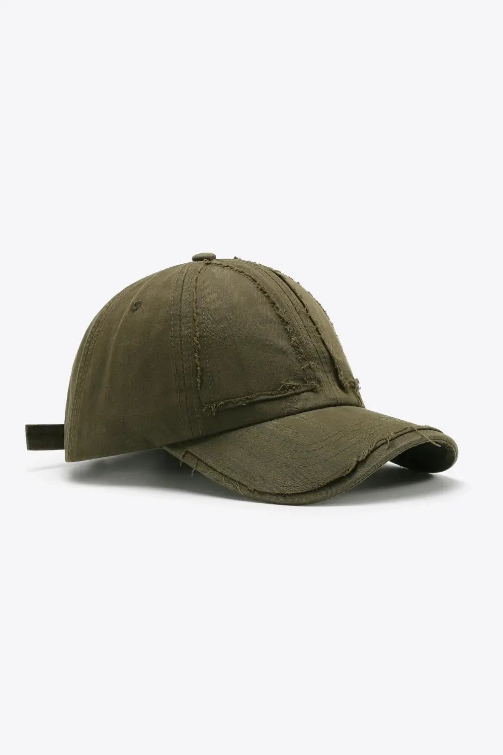 Distressed Adjustable Baseball Cap - Trendsi - Flyclothing LLC