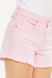 Kancan Raw Hem High Waist Denim Shorts - Trendsi - Flyclothing LLC