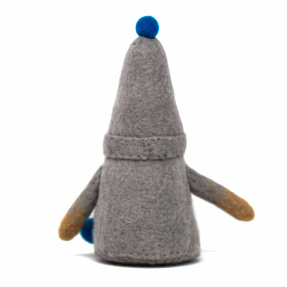 Winter Blues Felt Gnomes Trio, Set of 3 - Global Groove Direct - Flyclothing LLC