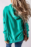 Quarter-Snap Dropped Shoulder Hoodie - Trendsi - Flyclothing LLC