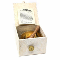 Meditation Bowl Box: 3'' Flower Of Life - DZI (Meditation) - DZI (Meditation)
