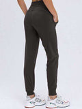 Double Take Tied Joggers with Pockets - Trendsi - Flyclothing LLC