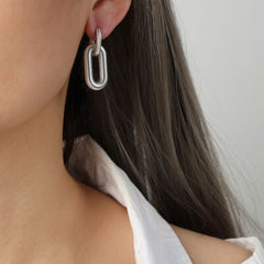 Titanium steel Dangle Earrings - Flyclothing LLC