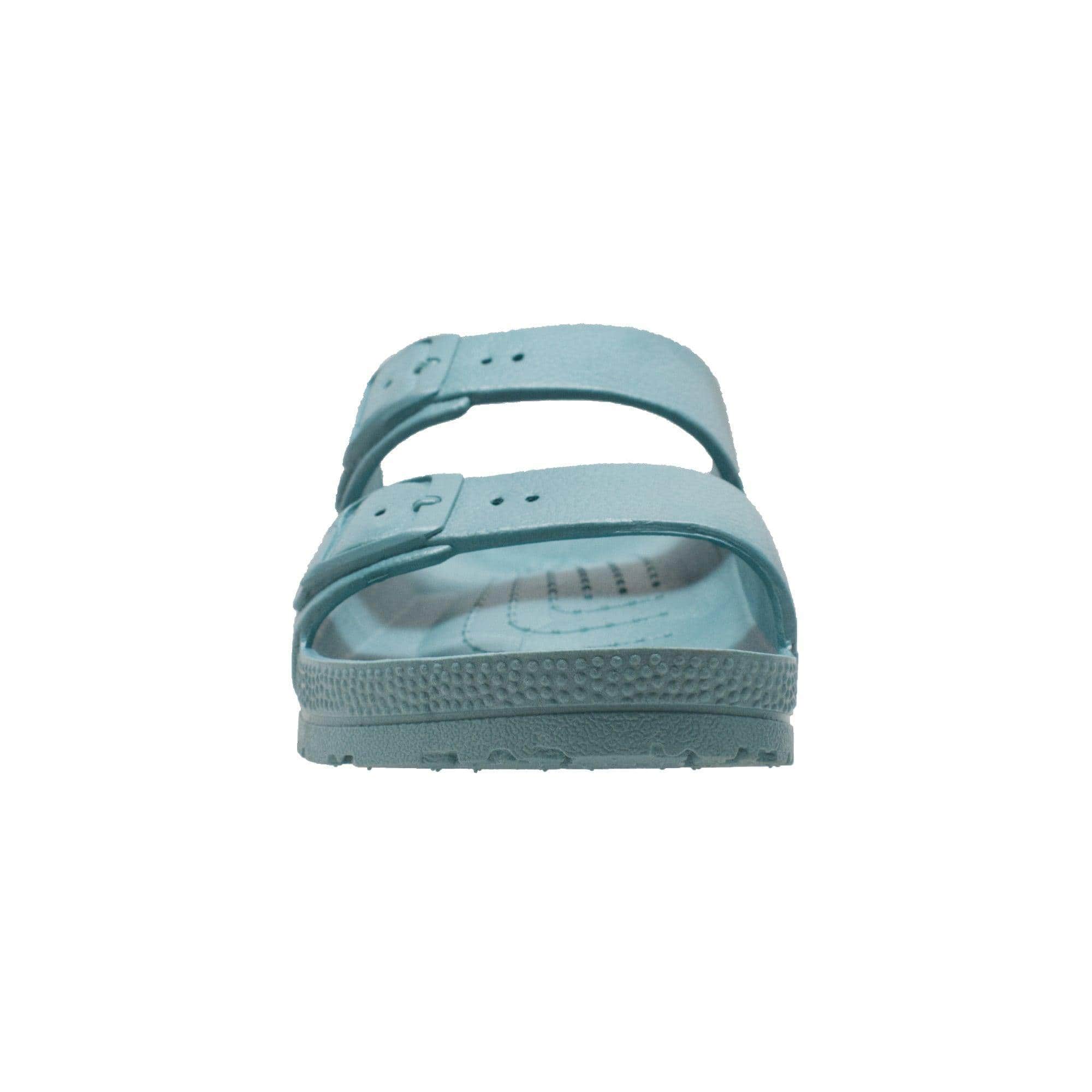 Women's Two Band Sandals Aqua - Flyclothing LLC