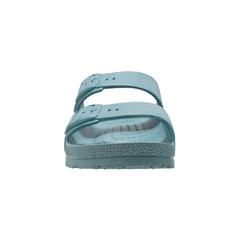 Women's Two Band Sandals Aqua - Flyclothing LLC