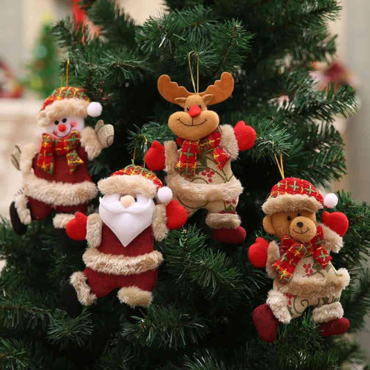 4-Piece Christmas Hanging Widgets - Trendsi