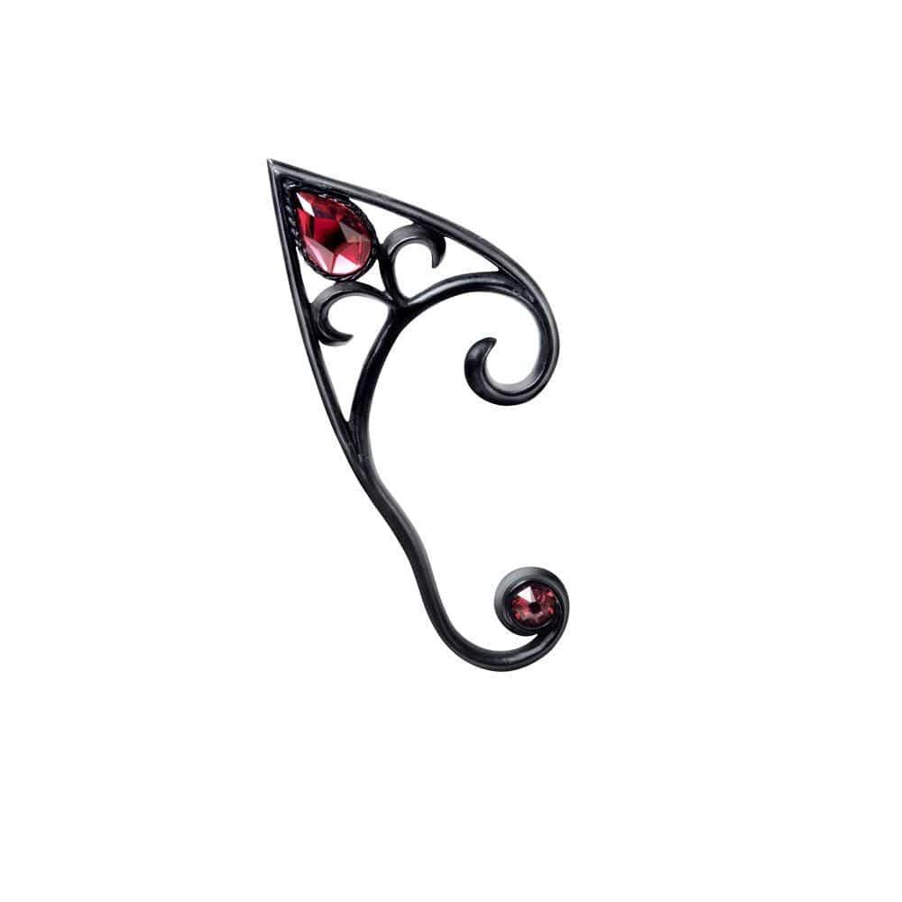 Alchemy Gothic Elvyn Earwrap Black - Alchemy Gothic