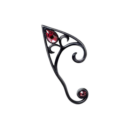 Alchemy Gothic Elvyn Earwrap Black - Alchemy Gothic