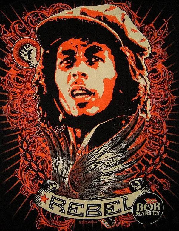 Bob Marley Rebel Shirt - Bob Marley
