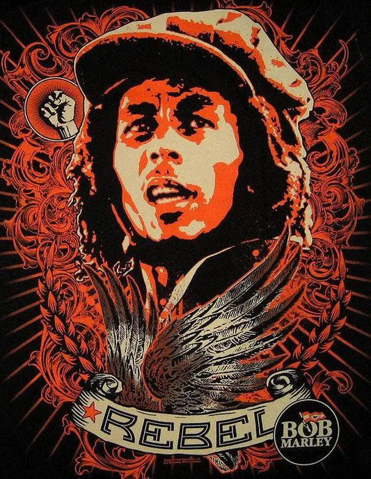 Bob Marley Rebel Shirt - Bob Marley