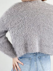 Tied Open Front Dropped Shoulder Cardigan - Flyclothing LLC