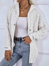 Zip-Up Hooded Sweater - Trendsi - Flyclothing LLC