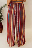 Printed Tied Wide Leg Pants - Trendsi - Flyclothing LLC