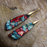 Geometrical Shape Dangle Earrings - Trendsi