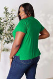 Basic Bae Full Size Round Neck Short Sleeve T-Shirt - Trendsi - Flyclothing LLC