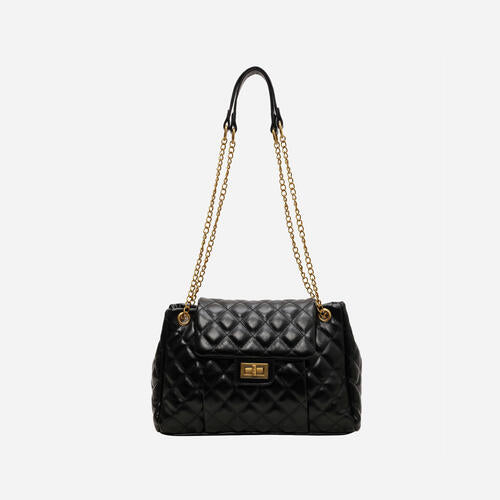 Chain Me Tote Quilted Glazed Calfskin Medium Chanel