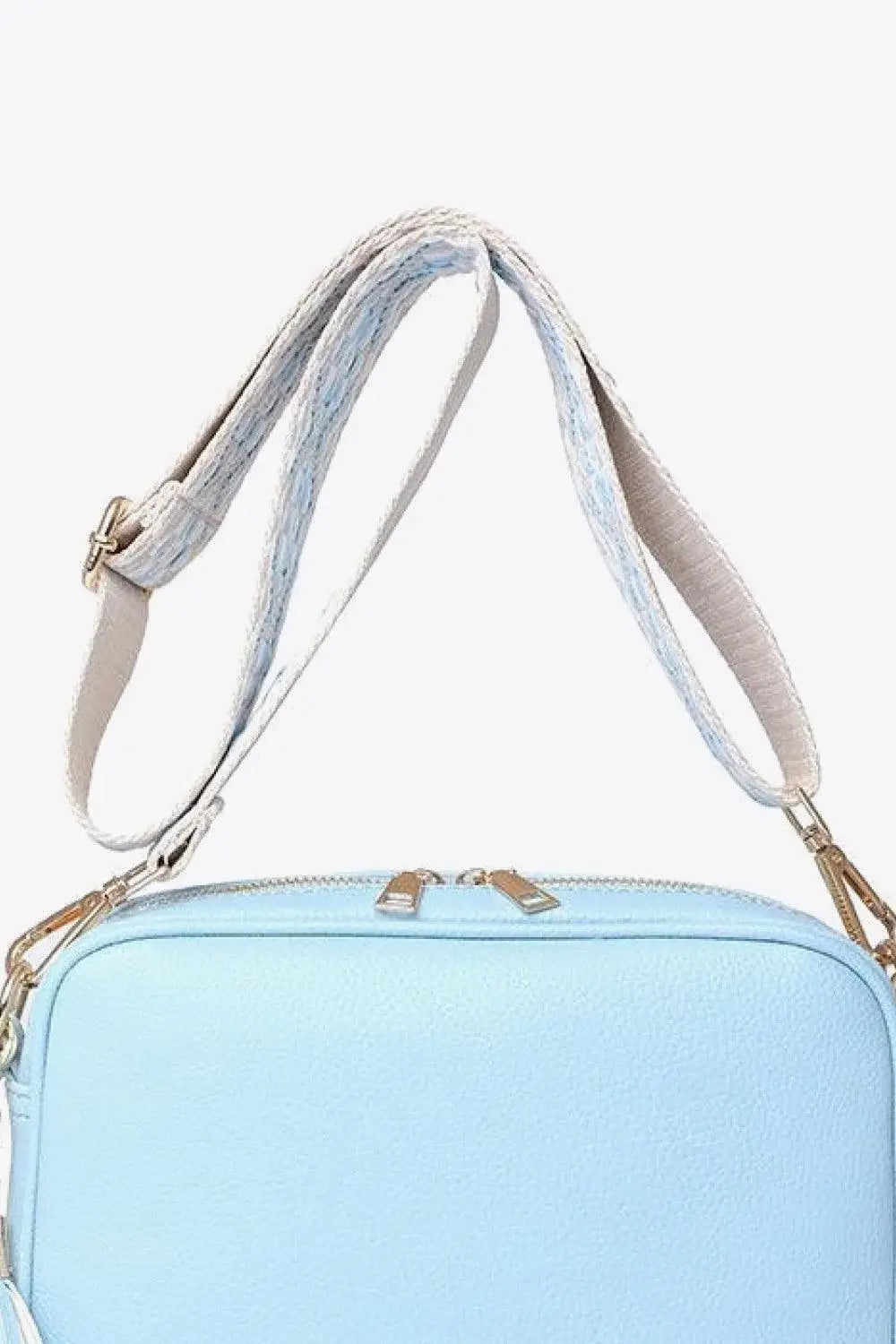 PU Leather Tassel Crossbody Bag - Trendsi - Flyclothing LLC