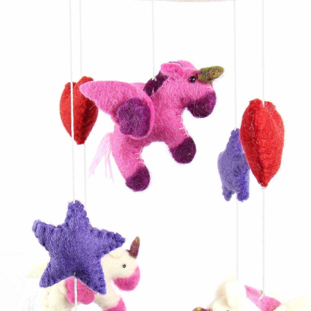 Felt Unicorn Mobile - Global Groove - Global Groove - Flyclothing LLC