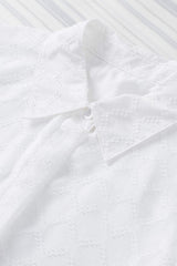 Button Up Short Sleeve Shirt - Trendsi - Flyclothing LLC