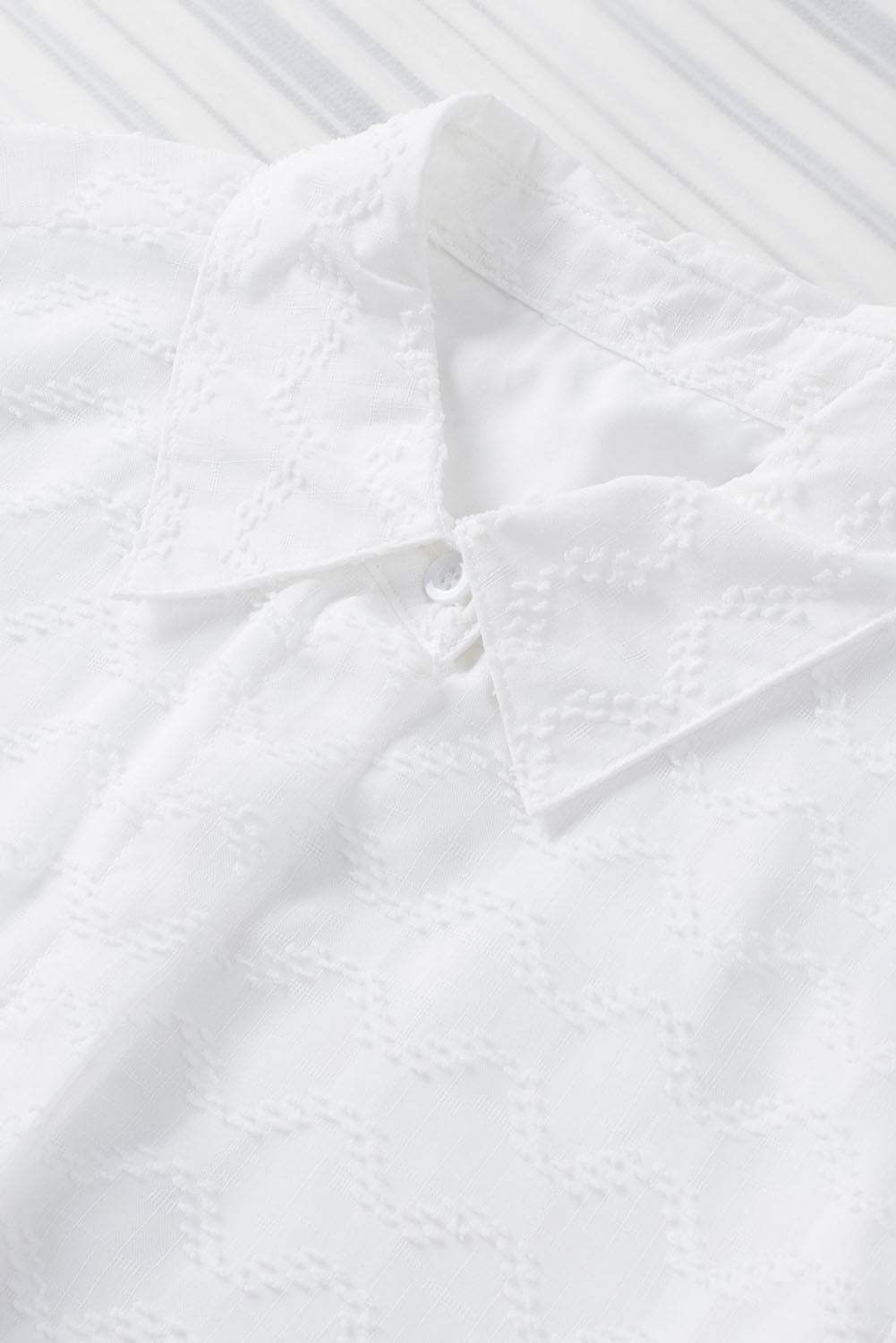 Button Up Short Sleeve Shirt - Trendsi - Flyclothing LLC