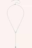1 Carat Moissanite 925 Sterling Silver Necklace - Trendsi - Flyclothing LLC