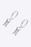 Retro 925 Sterling Silver Cubic Zirconia Drop Earrings - Trendsi - Flyclothing LLC