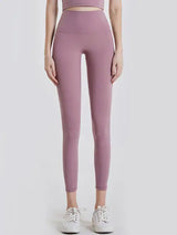 Wide Waistband Sports Leggings - Trendsi - Flyclothing LLC