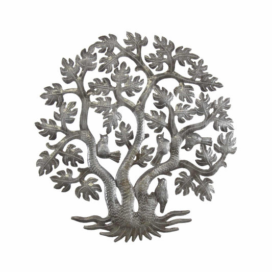 14 inch 3 Trunk Tree of Life Wall Art - Croix des Bouquets - Croix des Bouquets