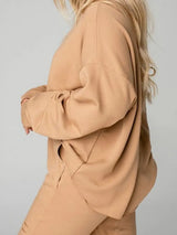 Distressed Sweatshirt and Joggers Set - Trendsi - Flyclothing LLC