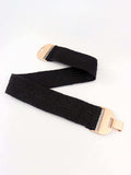 Alloy Buckle Elastic Belt - Trendsi - Flyclothing LLC