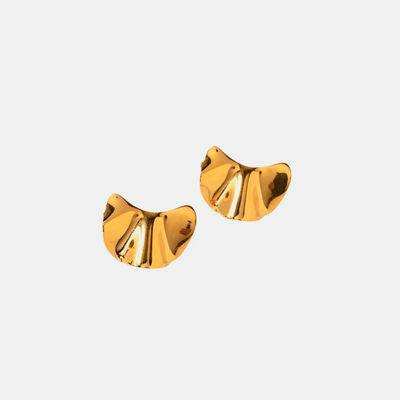 Irregular 18K Gold-Plated Earrings - Trendsi - Flyclothing LLC