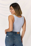 Zenana Square Neck Wide Strap Cropped Cami - Trendsi - Flyclothing LLC