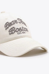 Embroidered Graphic Adjustable Baseball Cap - Trendsi - Flyclothing LLC