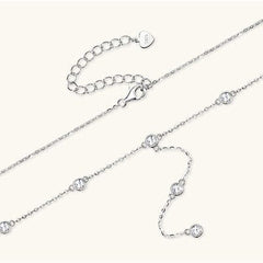 1.1 Carat Moissanite 925 Sterling Silver Necklace - Trendsi