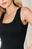 Basic Bae Full Size Square Neck Sleeveless Bodysuit - Trendsi - Flyclothing LLC