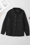 Button Down Collared Jacket - Trendsi - Flyclothing LLC