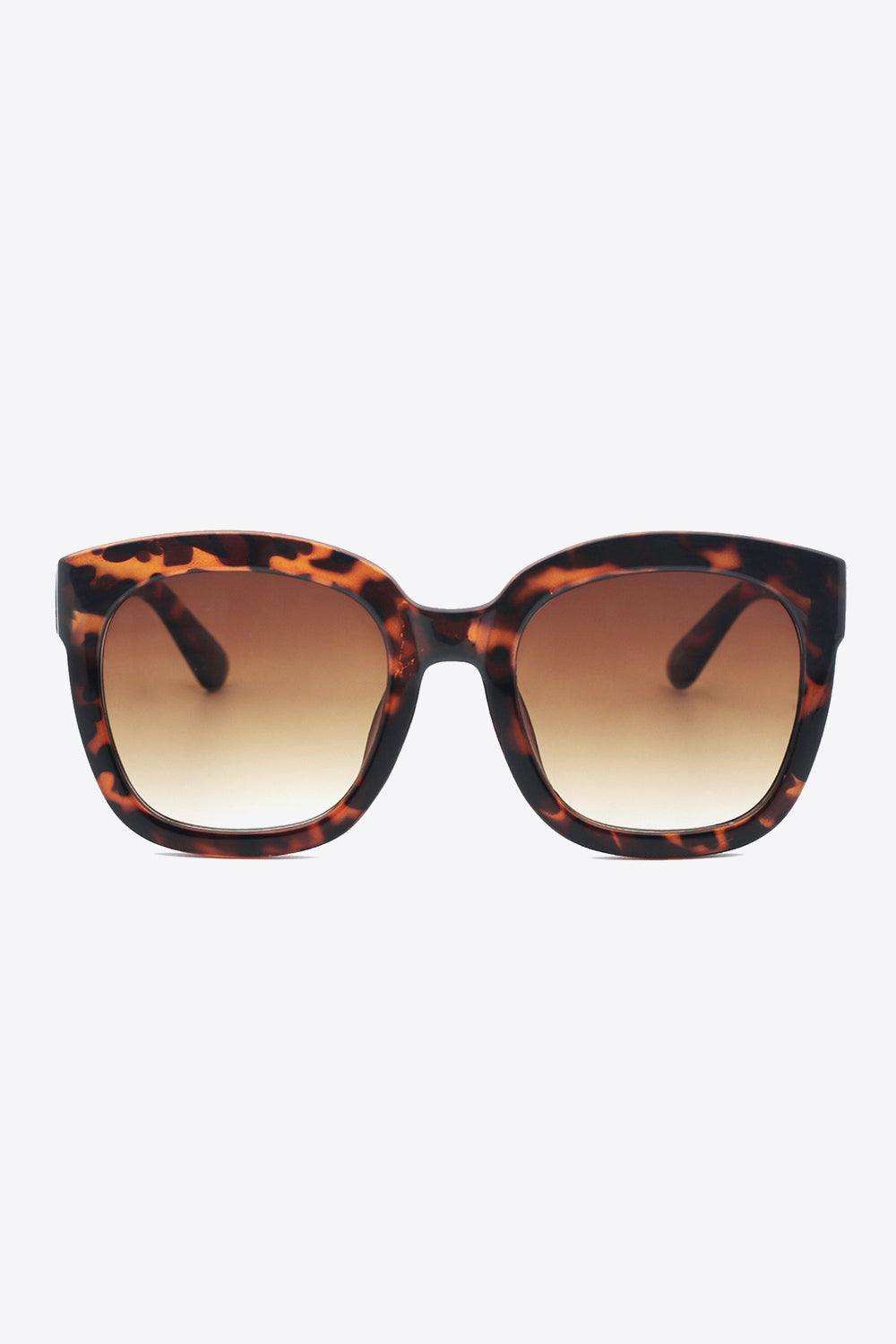 Polycarbonate Frame Square Sunglasses - Trendsi - Flyclothing LLC