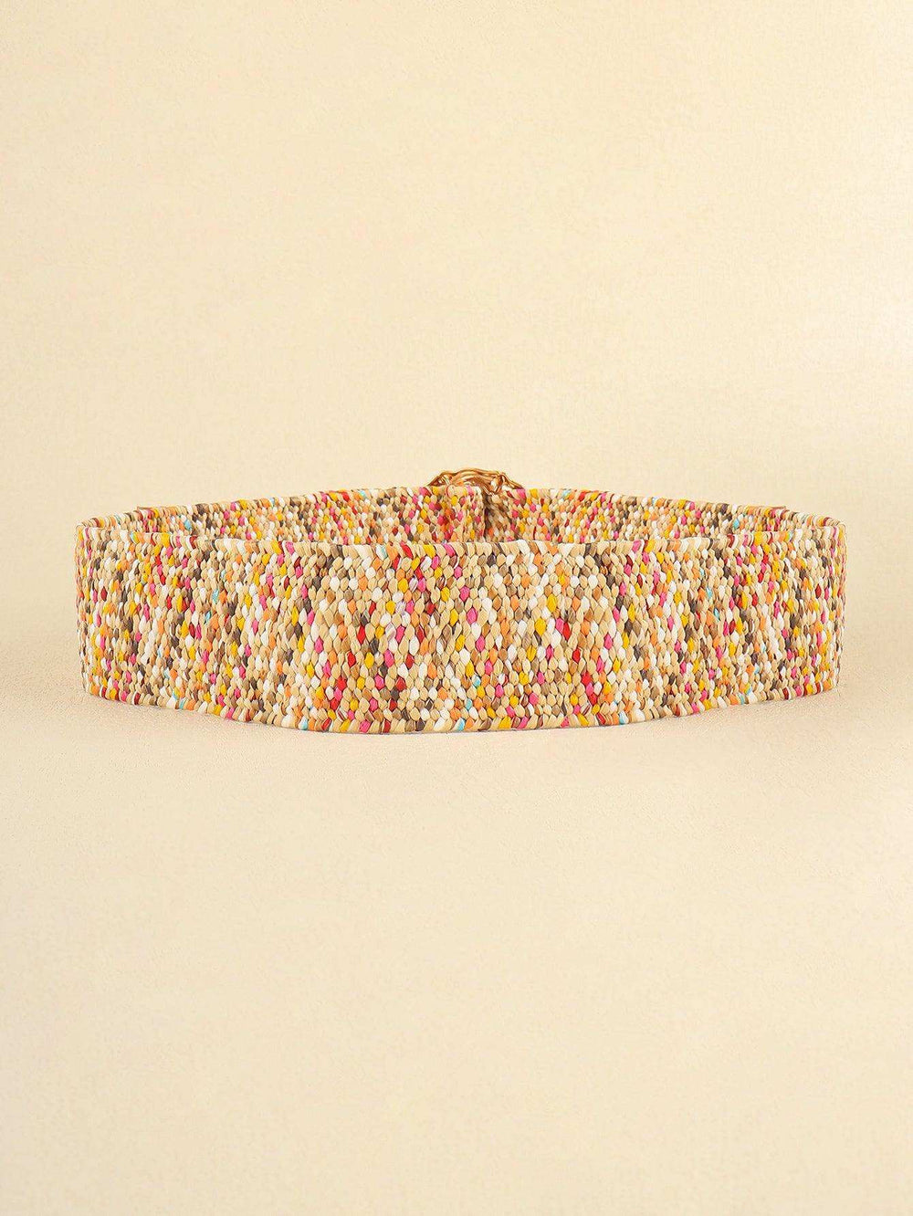 Multicolored Wide Belt - Trendsi - Flyclothing LLC
