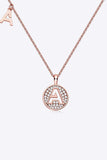 Moissanite A to J Pendant Necklace - Trendsi - Flyclothing LLC