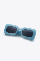 Polycarbonate Frame Rectangle Sunglasses - Trendsi - Flyclothing LLC