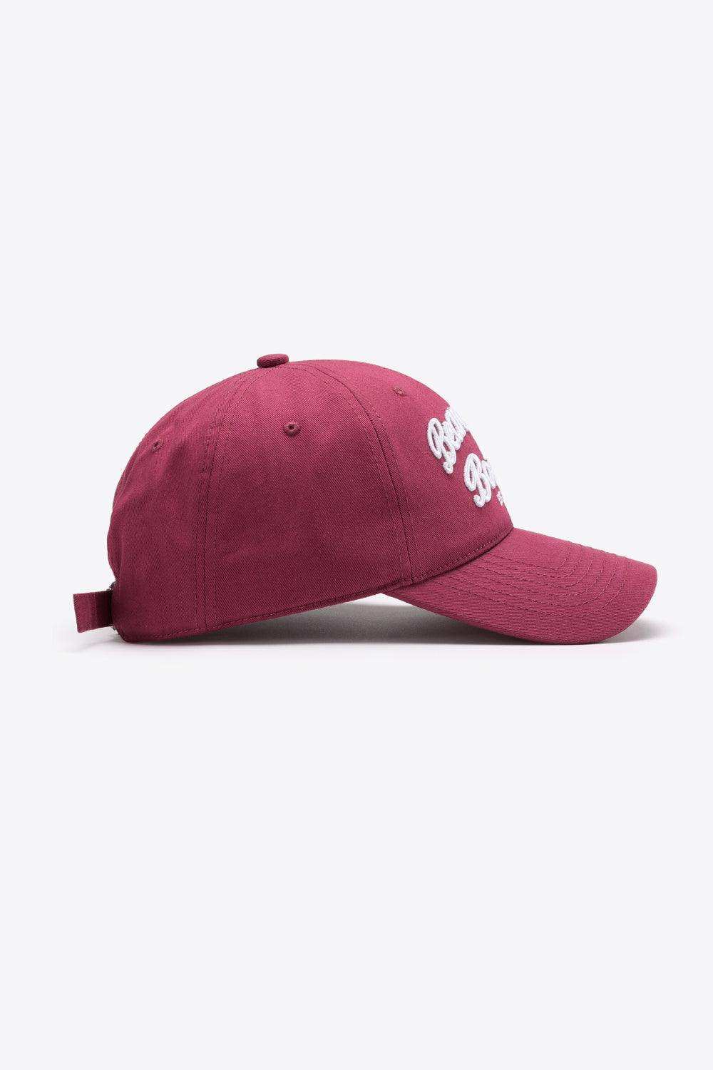 Embroidered Graphic Adjustable Baseball Cap - Trendsi - Flyclothing LLC