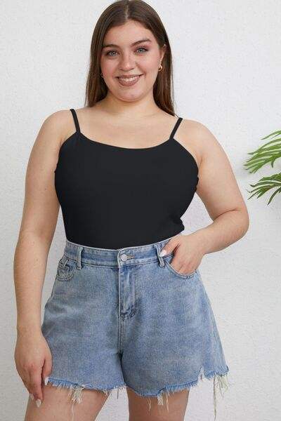 Basic Bae Full Size Round Neck Slim Cami - Trendsi - Flyclothing LLC