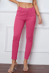 StretchyStitch Pants by Basic Bae - Trendsi - Flyclothing LLC